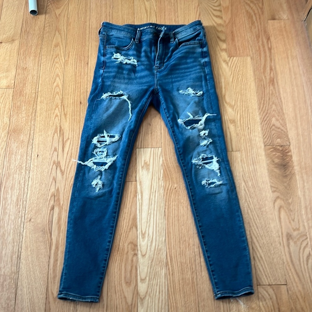 American Eagle Destroyed Legging - image 1